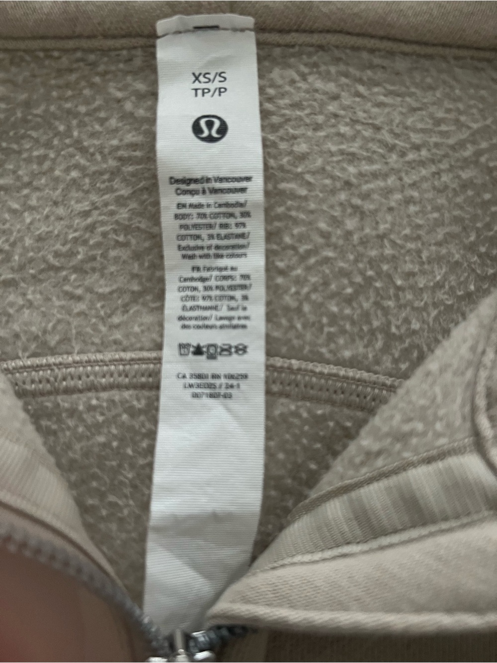 Lululemon Cropped Scuba Hoodie - Picture 2 of 6